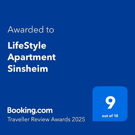 Lifestyle Apartment Sinsheim Exterior foto